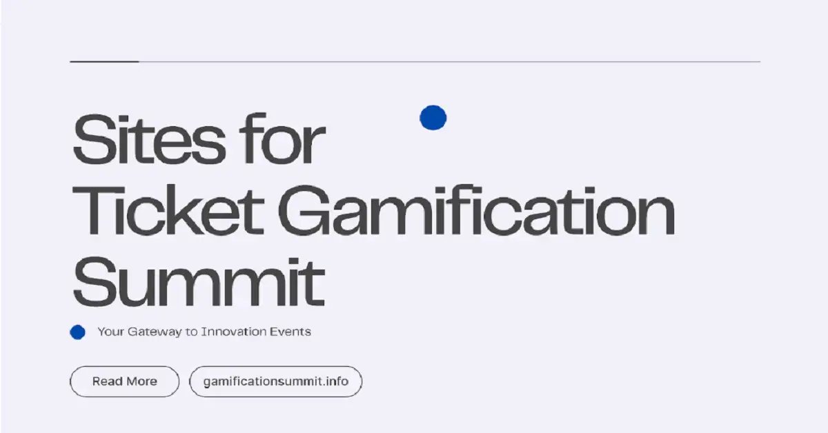 sites for ticket gamificationsummit