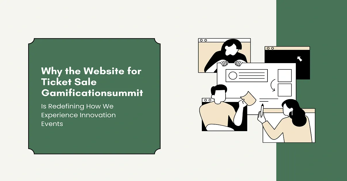 website for ticket sale gamificationsummit